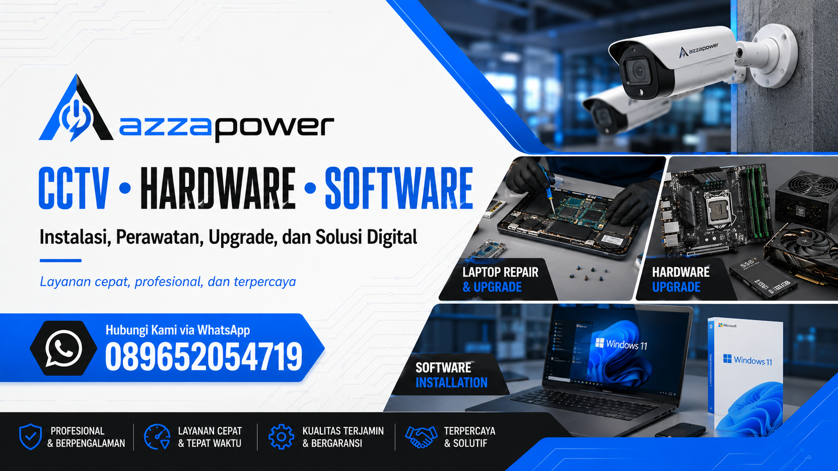 Banner AzzaPower Laser